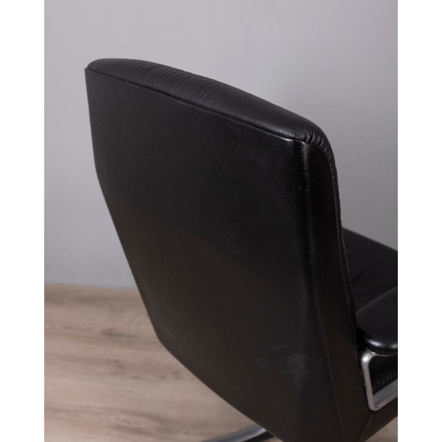 Vintage P128 Office Chair by Osvaldo Borsani for Tecno, 1970s For Sale - Image 10 of 12
