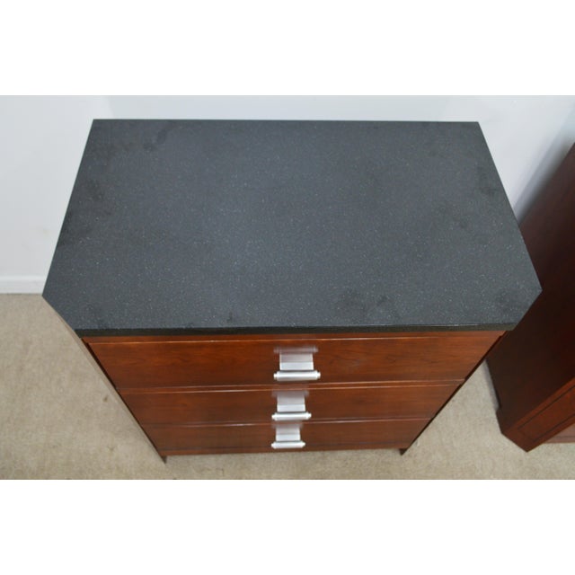 Early 21st Century Stickley Cherry Nightstands a Pair For Sale - Image 5 of 12