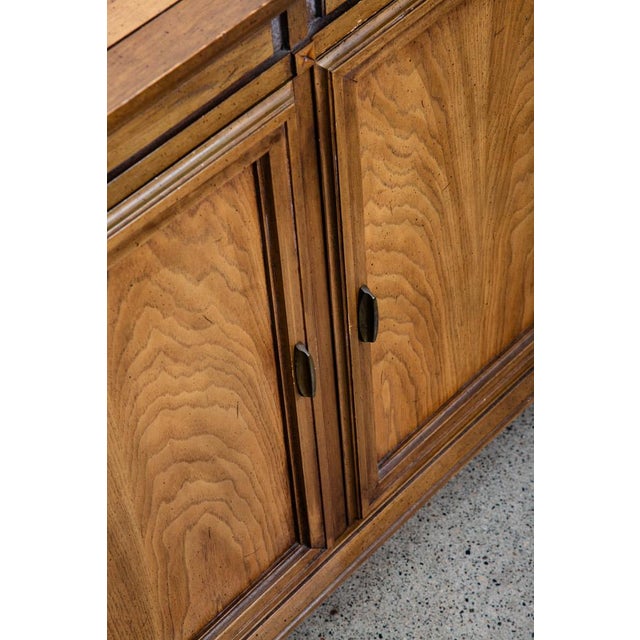 1960s Mid Century Danish Modern Credenza Dresser Basic Witz Wood 3 Drawer Danish For Sale - Image 9 of 12