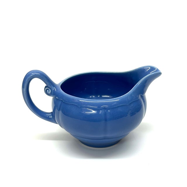 Mid 20th Century Mid Century Modern Moody Blues Mixed Pitcher Curation - Group of 5 For Sale - Image 9 of 12