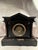 19th Century French Slate Stone & Red Marble Mantel Clock For Sale - Image 4 of 11