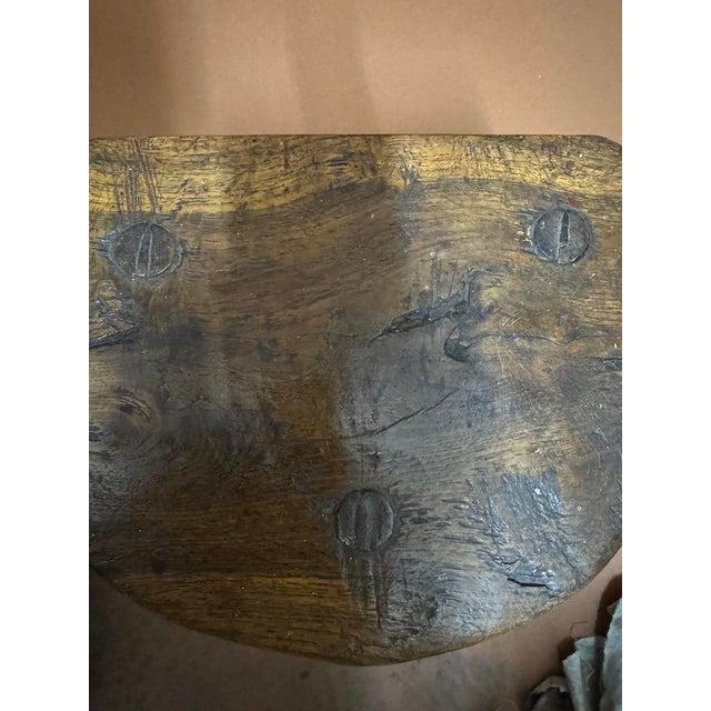 French Savoyard Stool For Sale - Image 5 of 8