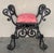 Late 19th Century Hollywood Regency Wrought Iron Curule Bench, Savonarola, Throne For Sale - Image 17 of 18