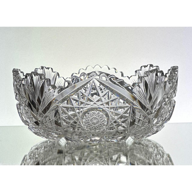 Antique Libbey Glass Company Sultana American Brilliant Period Cut