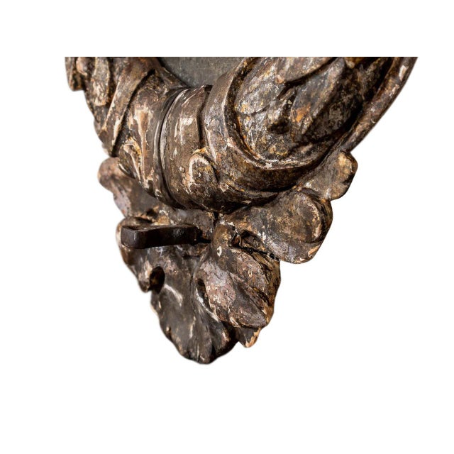 Late 18th Century Antique Mirrored Sconce For Sale - Image 5 of 5