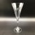 Transparent Louis Roederer Lucite Champagne Cooler Bucket With 2 Orrefors Toasting Flutes- Group of 3 For Sale - Image 8 of 12
