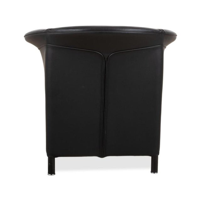 Aura Leather Chair by Paolo Piva for Wittmann, Set of 3 For Sale - Image 11 of 14
