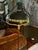 Art Nouveau 1910s Tiffany Studios New York Bronze Harp Floor Lamp For Sale - Image 3 of 12