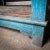 Wooden Packing Table in Blue For Sale - Image 4 of 8