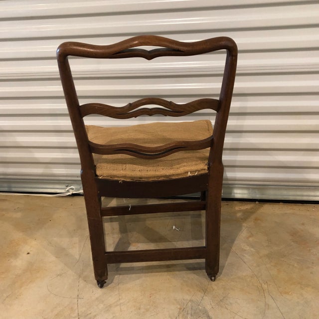 Late 18th Century Georgian Ribbon Back Chair For Sale - Image 6 of 7