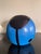 Graphic Blue and Black Ceramic Vase For Sale In Chicago - Image 6 of 10