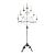 Gothic Wrought Iron Candelabra Style Floor Lamp For Sale