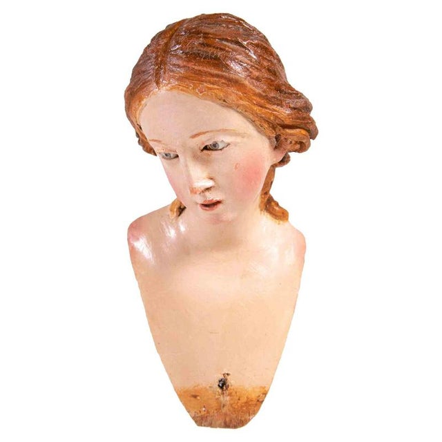 Head of Young Girl, Italy, 18th Century For Sale - Image 5 of 5