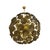 Sputnik Lamp with Smoked Flower Discs, 1950s For Sale - Image 6 of 6