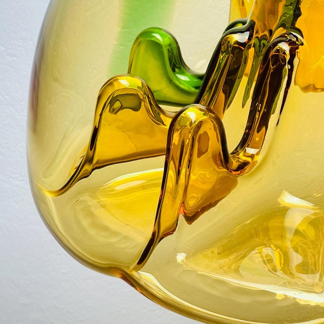 Mid-Century Modern Mid-Century Murano Pendant Lamp Medusa, Italy, 1960s For Sale - Image 3 of 15