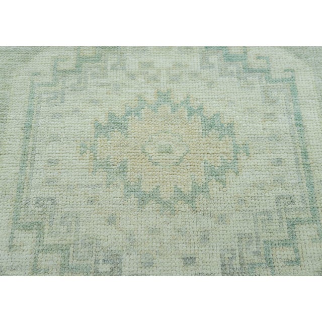 Turkish Turkish Oushak Rug 2'11" x 15' #19409 For Sale - Image 3 of 8