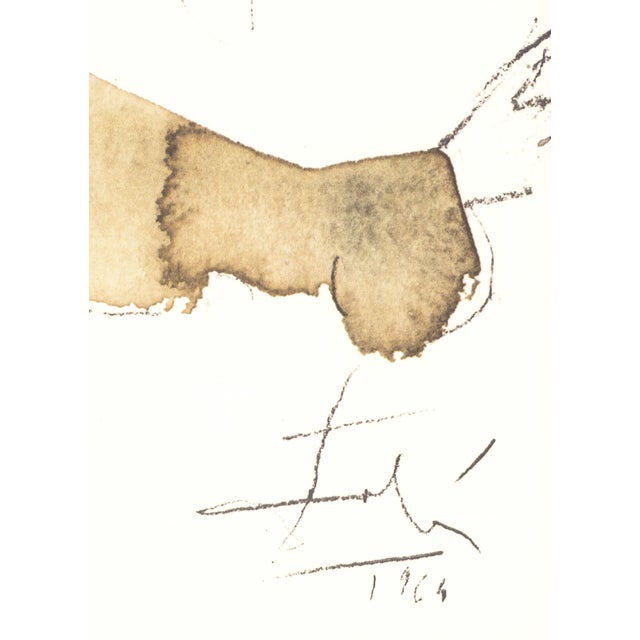 Salvador Dalí 1968 Salvador Dalí Biblia Sacra Lithograph "Nummularii De Templo Eiecti" (The Money Changers Thrown Out of the Temple) For Sale - Image 4 of 11