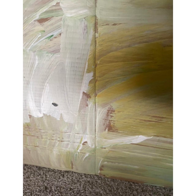 Purvis Young Large Purvis Young Painting of Warriors, Signed, (22.5” X 49.5”) For Sale - Image 4 of 8