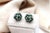White Gold Shower-Shaped Earrings with Brilliant-Cut Diamonds, Set of 2 For Sale - Image 5 of 10