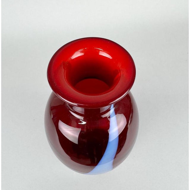 Glass Vase by Zbigniew Horbowy, 1970s For Sale - Image 3 of 7