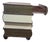 Late 20th Century European Style Vintage 1996 Trompe l'Oeil Stacked Book Chairside Table by Tec Inc. For Sale