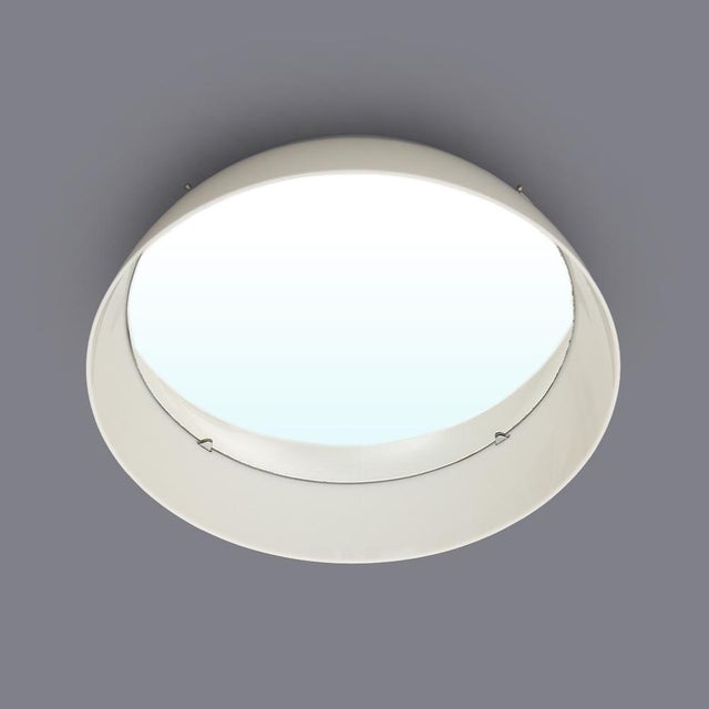 Kartell Round Mirror by Gino Colombini for Kartell, 1960s For Sale - Image 4 of 16