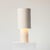 Mid-Century Modern Large Contemporary Ceramic Straight Walled Lamp For Sale - Image 3 of 9