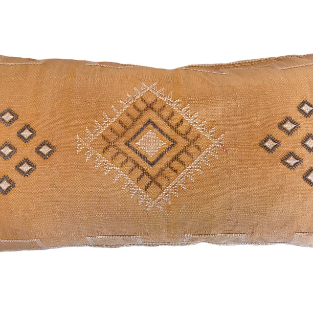 Cactus Silk Pillow Cover For Sale - Image 6 of 9