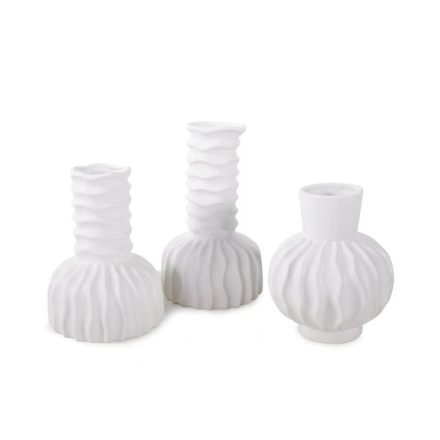 2020s Herring Bulbous Abstract Vase- Small For Sale - Image 5 of 9