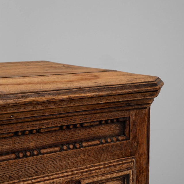 Tan 19th Century France Baroque Tan Wood Chests of Drawers For Sale - Image 8 of 11