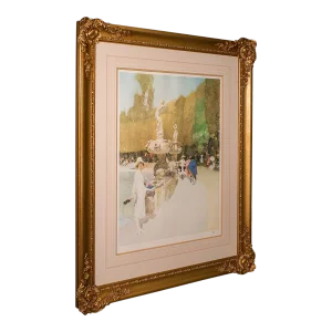 1990's Large Vintage Limited Edition Art Print