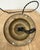 Vintage Industrial Black Enamel Ceiling Lamp, 1950s For Sale - Image 13 of 15