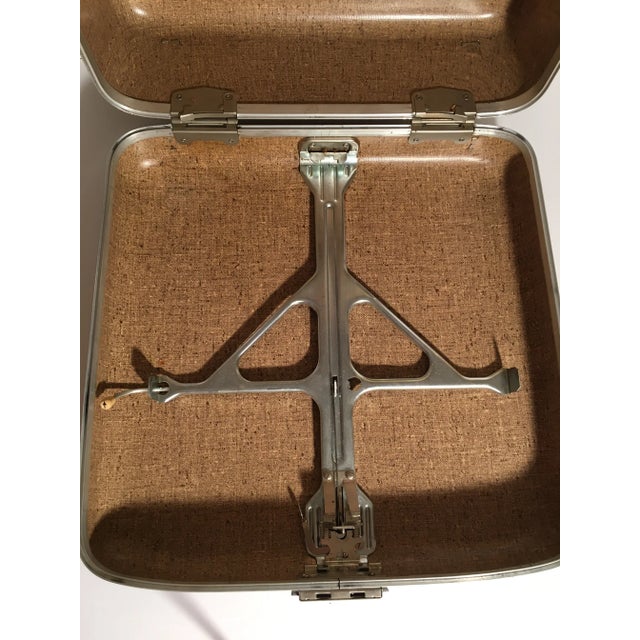 Vintage Tower Tabulator Typewriter with Case & Key For Sale - Image 10 of 13