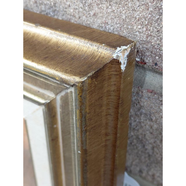 Wood Framed Attributed to Kumi Sugai "Untitled" Oil Painting For Sale - Image 7 of 10