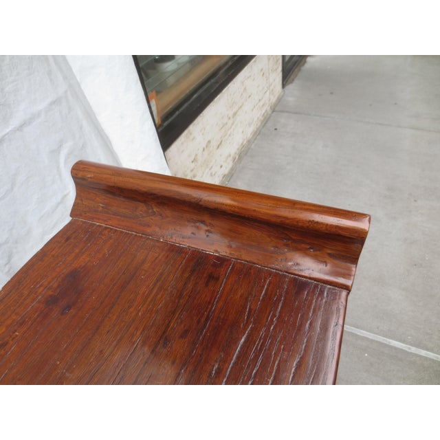 Antique Chinese Elm Altar Table Circa 1900 For Sale - Image 10 of 11