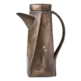 Ceramic Lidded Pitcher For Sale