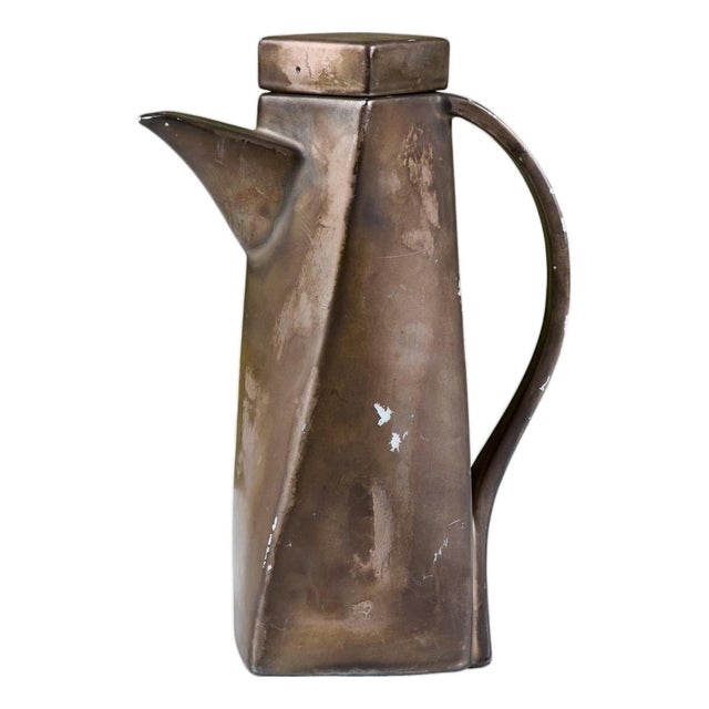 Ceramic Lidded Pitcher For Sale