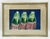 Moroccan 1970s Mohamed Hamri Moroccan Modernist Painting Three Veiled Women, Signed For Sale - Image 3 of 18