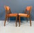 Brown 1950s Attributed to Barney Flagg for Drexel Walnut Dining Chairs Set of Six For Sale - Image 8 of 12
