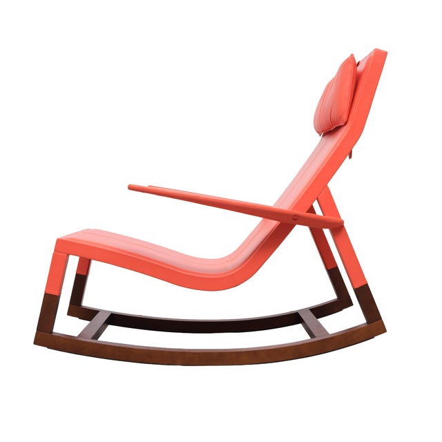 Dondo Rocking Chair by Jean-Marie Massaud for Poltrona Fraus, 2000 For Sale - Image 16 of 16