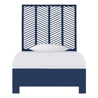 Liam Standard Bed Twin Extra Long - Navy For Sale