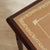 Regency Mahogany Nesting Tables with Glass Tops, Set of 3 For Sale - Image 4 of 9