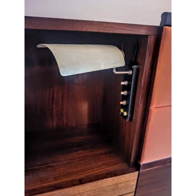 Double Bed with Headboard by Sarfatti for Mim, Italy, 1960s For Sale - Image 11 of 14