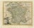Mid 18th Century Antique Map of France with the English Channels, 1754 For Sale - Image 5 of 5
