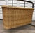Late 20th Century Andrea Branzi for Zanotta, "Potto" Chrome Wicker Side Table Magazine Holder Rack For Sale - Image 5 of 8