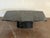 1980s Vintage 1980's Black Marble Coffee Table For Sale - Image 5 of 14