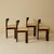 Italian Luigi Vaghi Dining Chairs by Former, Set of 4, 1970s For Sale - Image 3 of 7