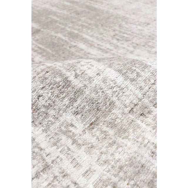 Pasargad Home Nola Taupe Area Rug- 5' 3" X 7' 8" For Sale - Image 4 of 6