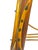 Brown Rustic Adirondack Twig Side Table With Hand-Painted Green Accents – Folk Art Cabin Style For Sale - Image 8 of 17