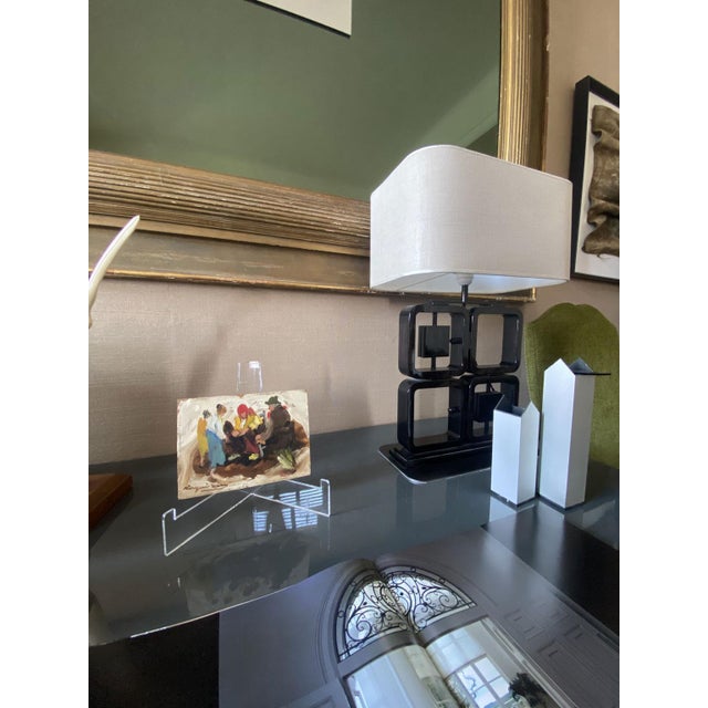 Post-Impressionist Artist, Scene with Figures, 1978, Oil Painting For Sale - Image 11 of 12